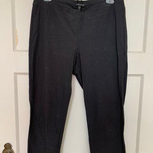 Eileen Fisher PM Gray Crepe Pants